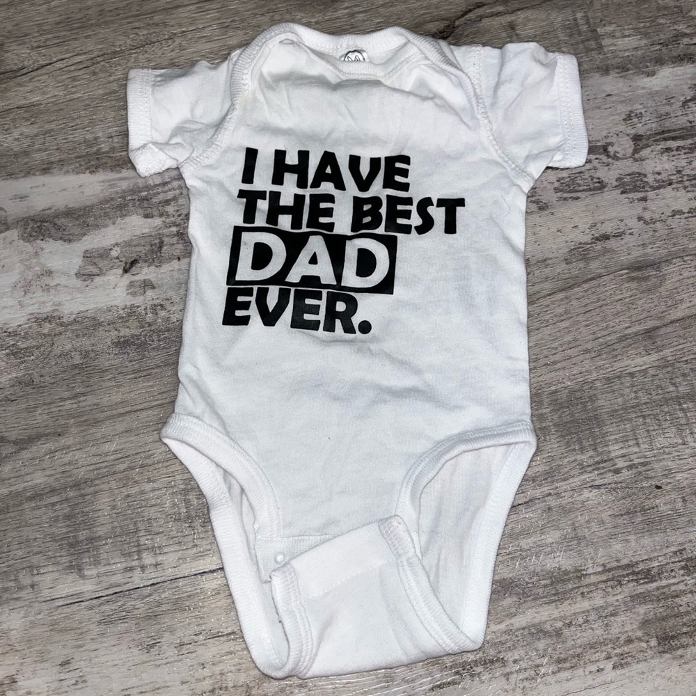 **4 for $15** Father’s Day Onesie
